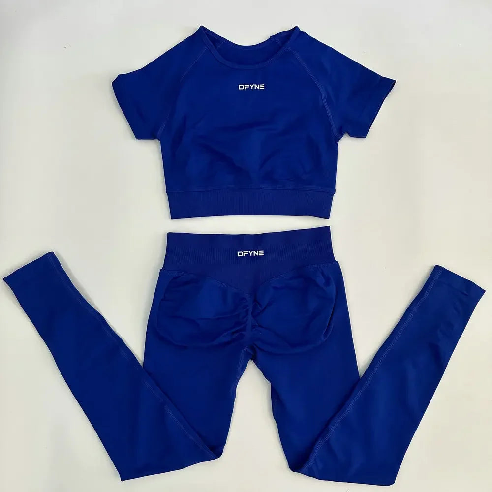 2 Piece Yoga Fitness Apparel Set