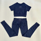 2 Piece Yoga Fitness Apparel Set