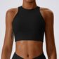 Women's Gathered Push Up Fitness Top