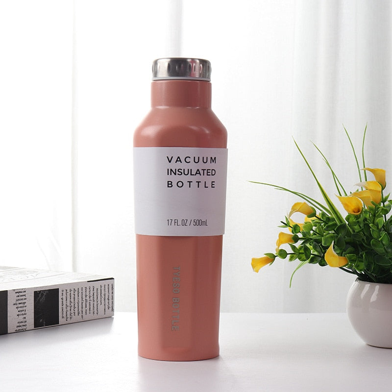 Square Motion Insulated Thermal Water Bottle