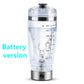 Portable Electric Protein Shaker Bottle | USB Rechargeable Mixer for Shakes, Smoothies & Coffee | BPA-Free Fitness Blender Cup